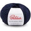 Image de Fil à tricoter laine Mérinos Extrafine, Soie et Mohair - PHIL SOIE MERINOS -(...) - Marine Bleu