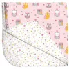 Image de Tissu enfant doudou jackie vendu au mètre(...) - Rose