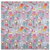 Image de Tissu coton enfant suzette vendu au mètre(...) - Marron
