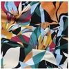 Image de Tissu coton enduit exotique vendu au mètre(...) - Vert