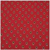 Image de Tissu coton fleurs de lavande vendu au mètre(...) - Rouge