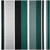 Image de Tissu coton enduit rayé vendu au mètre(...) - Vert