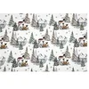 Image de Tissu coton Noël forêt vendu au mètre(...) - belledonne ecrue
