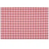 Image de Tissu vichy coeur vendu au mètre(...) - 02 Rouge