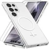 Image de Coque pour Samsung Galaxy S25 Ultra, avec Ronde Magnétique + 2 Verres Trempés Transparents -