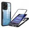 Image de Coque pour Xiaomi Redmi 12 5G/4G Protection Intégrale Avant et Arrière Double Face Noir (pas pour Redmi Note 12) -
