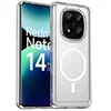 Image de Coque Transparente pour Xiaomi Redmi Note 14 Pro+ 5G/Note 14 Pro Plus 5G, avec Cercle Magnétique -