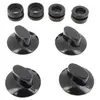 Image de Bouton noir 12h par 4 - table de cuisson