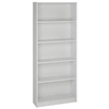 Image de Bibliothèque / Etagère coloris blanc - Hauteur 180 x Longueur 75 x Profondeur 25 cm
