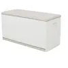 Image de Coffre de rangement 350L interieur/exterieur coloris beige - Longueur 120 x Profondeur 61 x Hauteur 53 cm --