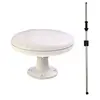 Image de Antenne TNT Omnidirectionnelle 35dB + Mat Traversant Camping Car Caravane