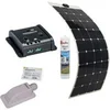 Image de Pack Panneau Solaire Souple 135W Camping car Van Life + régulateur solaire SC10