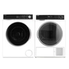 Image de pack lavelinge hublot 9kg 1400trsmin sèchelinge pompe à chaleur 8kg