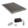 Image de Pack Panneau solaire 140W camping car + Régulateur de charge pour panneau solaire MPPT10A BLUETOOH