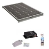 Image de Pack Panneau solaire 160W camping car + Kit de pose solaire avec régulateur de charge MPPT 160W 10A