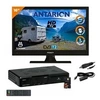 Image de Pack tv led 16" 40cm téléviseur hd + récepteur tntsat avec carte valable 4ans