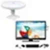 Image de Pack TV led 19pouces 48cm hd dvd intégré antenne tnt omnidirectionnelle