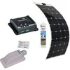 Image de Pack Panneau Solaire Souple 150W Camping car Van Life + régulateur solaire SC10