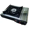 Image de Réchaud à gaz portable Incasa, 1 feu, allumage piézoélectrique, camping