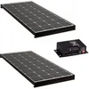 Image de PACK 2x BLACK BOOSTER 170W Panneau solaire Camping Car + Kit de pose Régulateur de charge