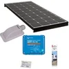 Image de Pack BLACK BOOSTER Panneau Solaire 120W + Régulateur solaire VICTRON 220W 15A