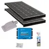 Image de Pack BLACK BOOSTER 2x Panneaux Solaires 140W + Régulateur solaire VICTRON 30A