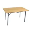 Image de Table plateau en bambou 4 personnes pliable camping car