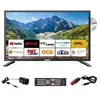 Image de tv led 22" 55cm smart connect lecteur dvd intégré camping-car