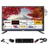Image de tv led 19" 48cm smart connect android 9. 0 dvd intégré camping-car