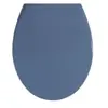 Image de - Abattant WC Samos - Abaissement automatique - Duroplastique - Bleu foncé