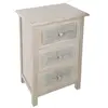 Image de - Commode ethnique Hina - L. 48 x H. 80 cm - Gris - Hina