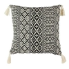 Image de - Coussin à pompons Ethnique - L. 40 x l. 40 cm - Beige