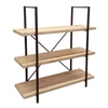 Image de - Bibliothèque industrielle Dock - L. 100 x H. 106 cm - Marron - Dock