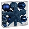 Image de Féérie Lights & Christmas - Kit de décorations pour sapin de noël - 18 Pièces - Bleu nuit - La maison des couleurs