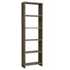 Image de - Bibliothèque New 160 cm - Marron noix - New