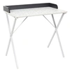 Image de - Bureau Simple en Mélaminé et Acier - Bleu - Terrazzo