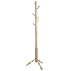 Image de - Porte manteau à 7 accroches en bois d'Hévéa - Beige - Briman