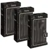 Image de - Lot de 3 Ménagères Shadow en Acier Inoxydable - 48 Couverts - Noir - Shadow
