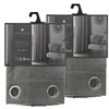 Image de - Lot de 2 Rideaux isolants Tim 8 oillets - 140 x 260 cm - Taupe - Tim