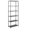 Image de - Bibliothèque 5 niveaux en Métal - H.185 cm - Noir - Joy