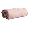 Image de - Drap housse - 100% microfibre lavée - 140 x 190 cm - Rose poudré