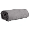 Image de - Drap housse - 100% microfibre lavée - 140 x 190 cm - Anthracite