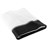 Image de - Drap de bain SARASO - Eponge jacquard 450 g/m² - 90 x 150 cm - Blanc - SARASO Douceur d'intérieur