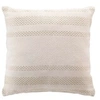 Image de - Coussin déhoussable ALTHA - Coton jacquard - 40 x 40 cm - Ecru - ALTHA Douceur d'intérieur