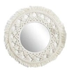 Image de - Miroir rond bohème - Diam 55 Cm - Beige - Bohème