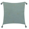 Image de - Coussin de chaise brodé rectangulaire Starke - 40 x 40 cm - Céladon - JAMANA