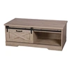 Image de - Table basse New York 1 porte coulissante - Marron - New York