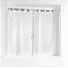 Image de - Paire de voilages Adèle - 60 x 120 cm - Blanc - Douceur d'intérieur