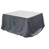 Image de Hespéride - Housse de table rectangulaire S - 185 x 125 x 80 cm - Gris foncé - HAMBO