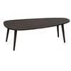 Image de - Table basse Théodore en bois massif - Gris foncé - Théodore